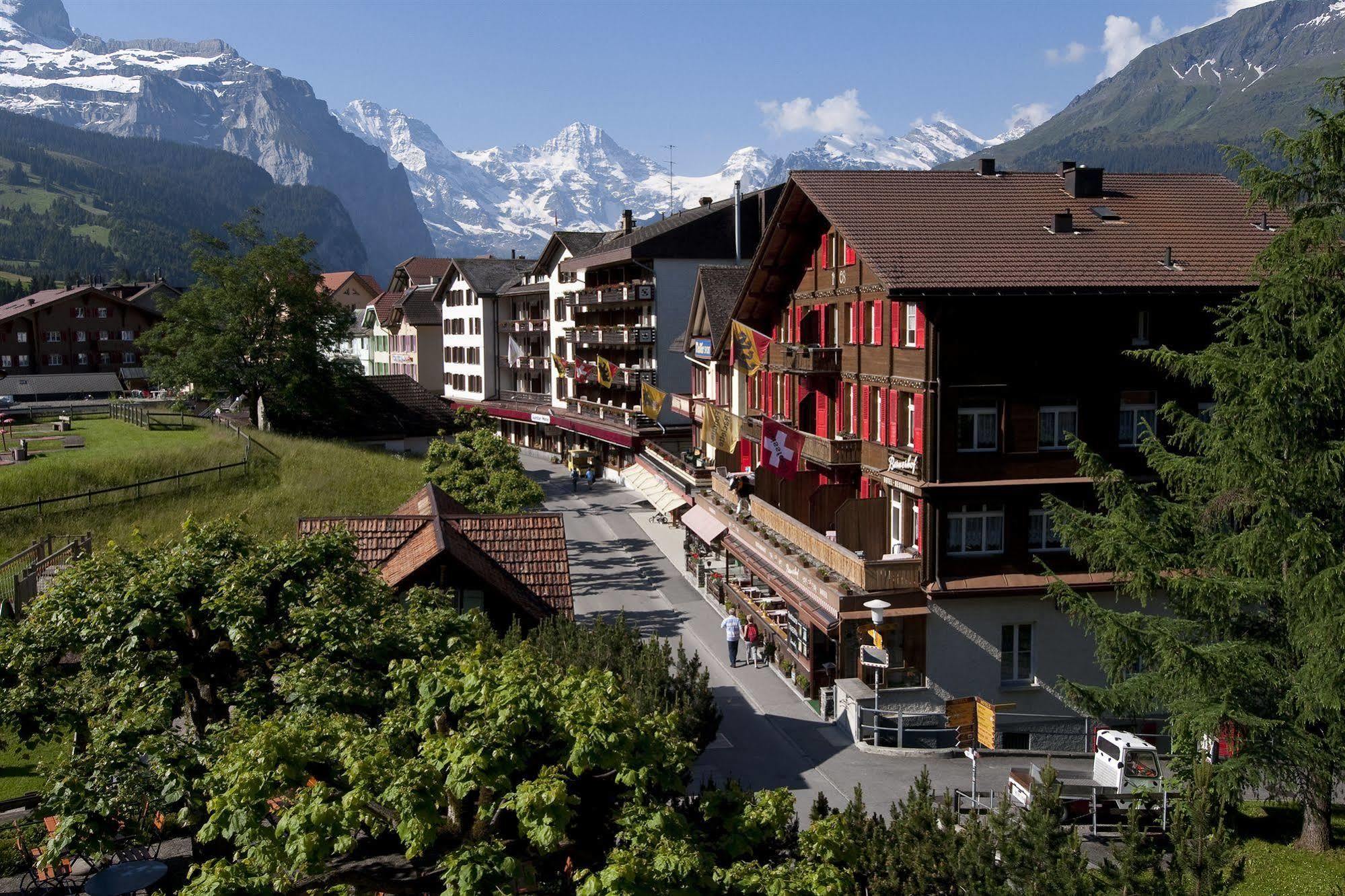 Swiss Lodge Hotel Bernerhof Wengen Eksteriør bilde