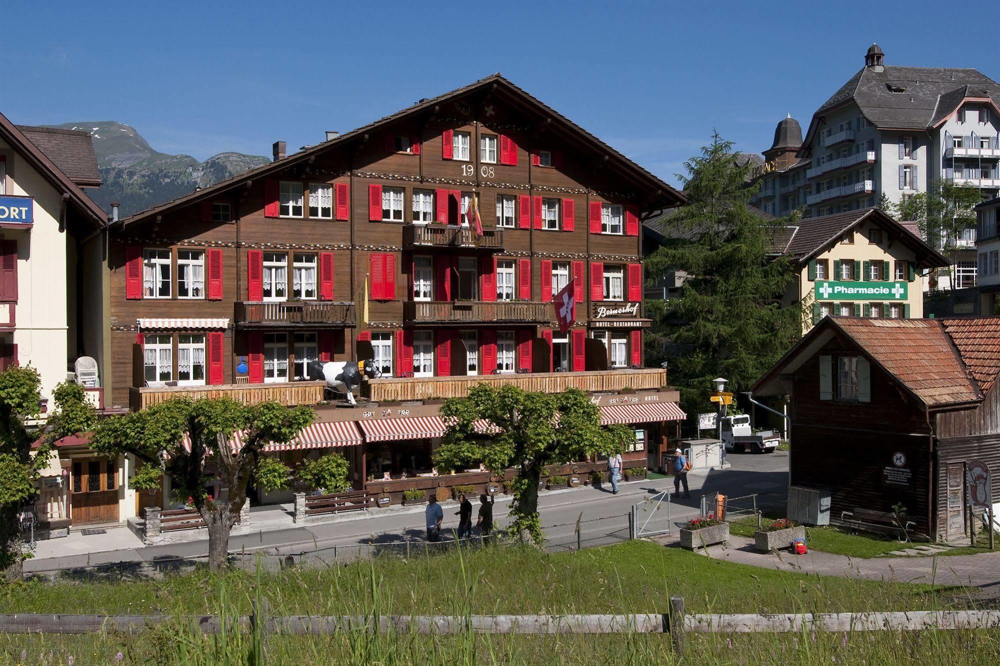 Swiss Lodge Hotel Bernerhof Wengen Eksteriør bilde